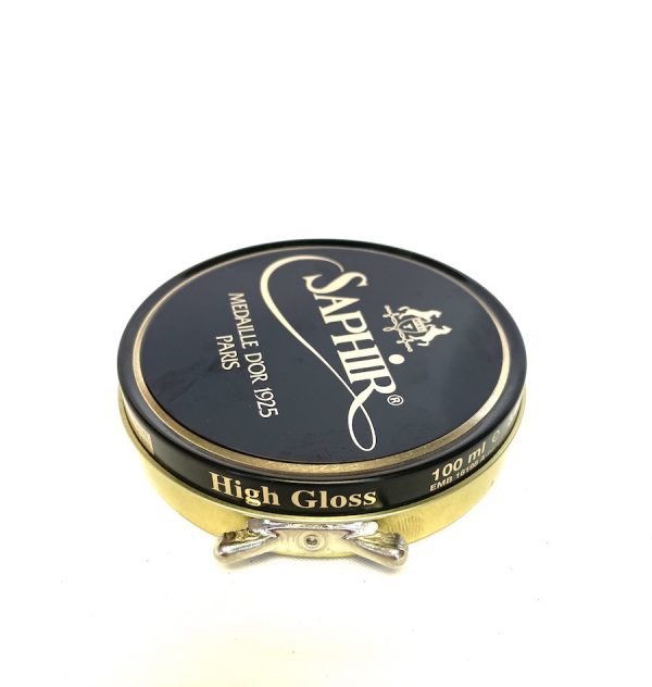 Saphir Pâte de luxe à cire - Noir