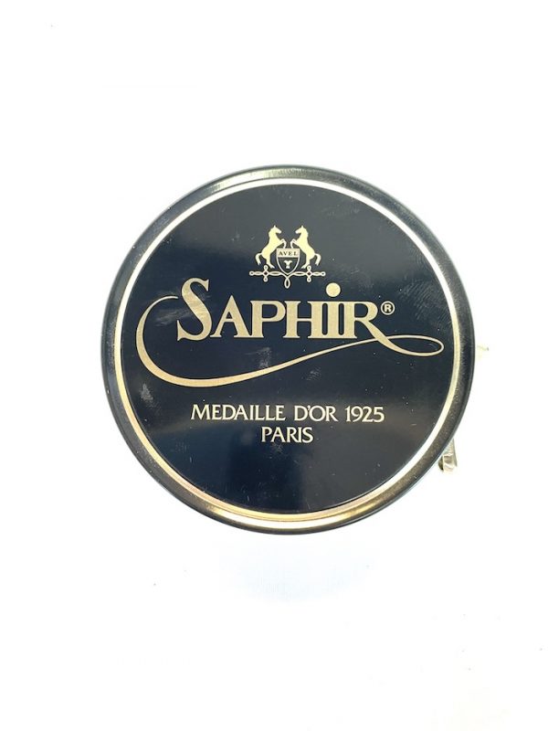 Saphir Pâte De Luxe Wax Shoe Polish - Black